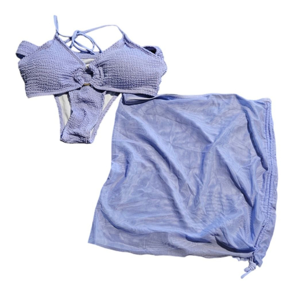 Wocrolse Purple Bikini Swimsuit Size M - Picture 2 of 8